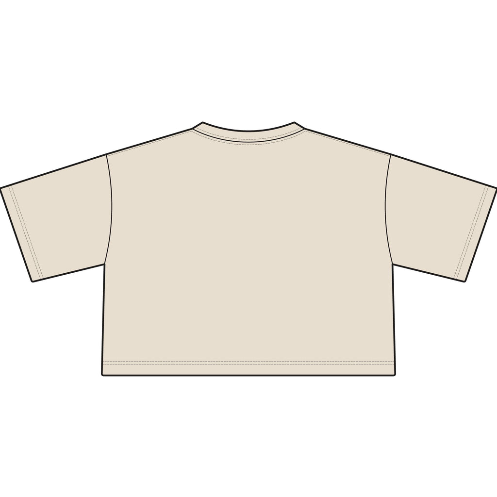 Move Bougie Fitted Crop Tee