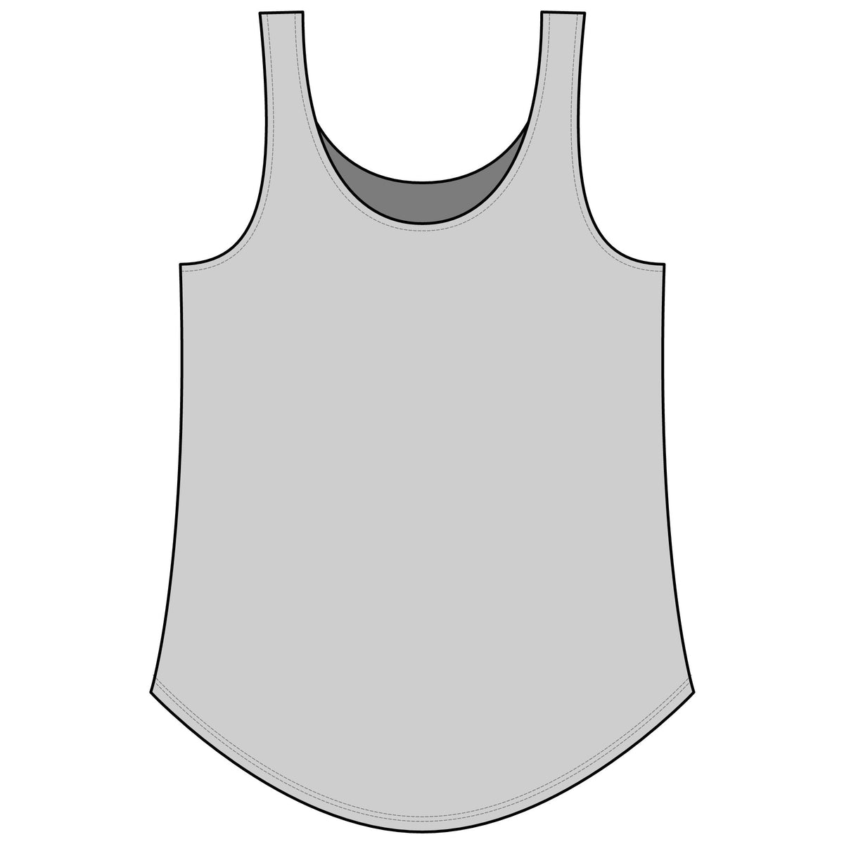 Move Bougie Scoop-Neck Movement Tank