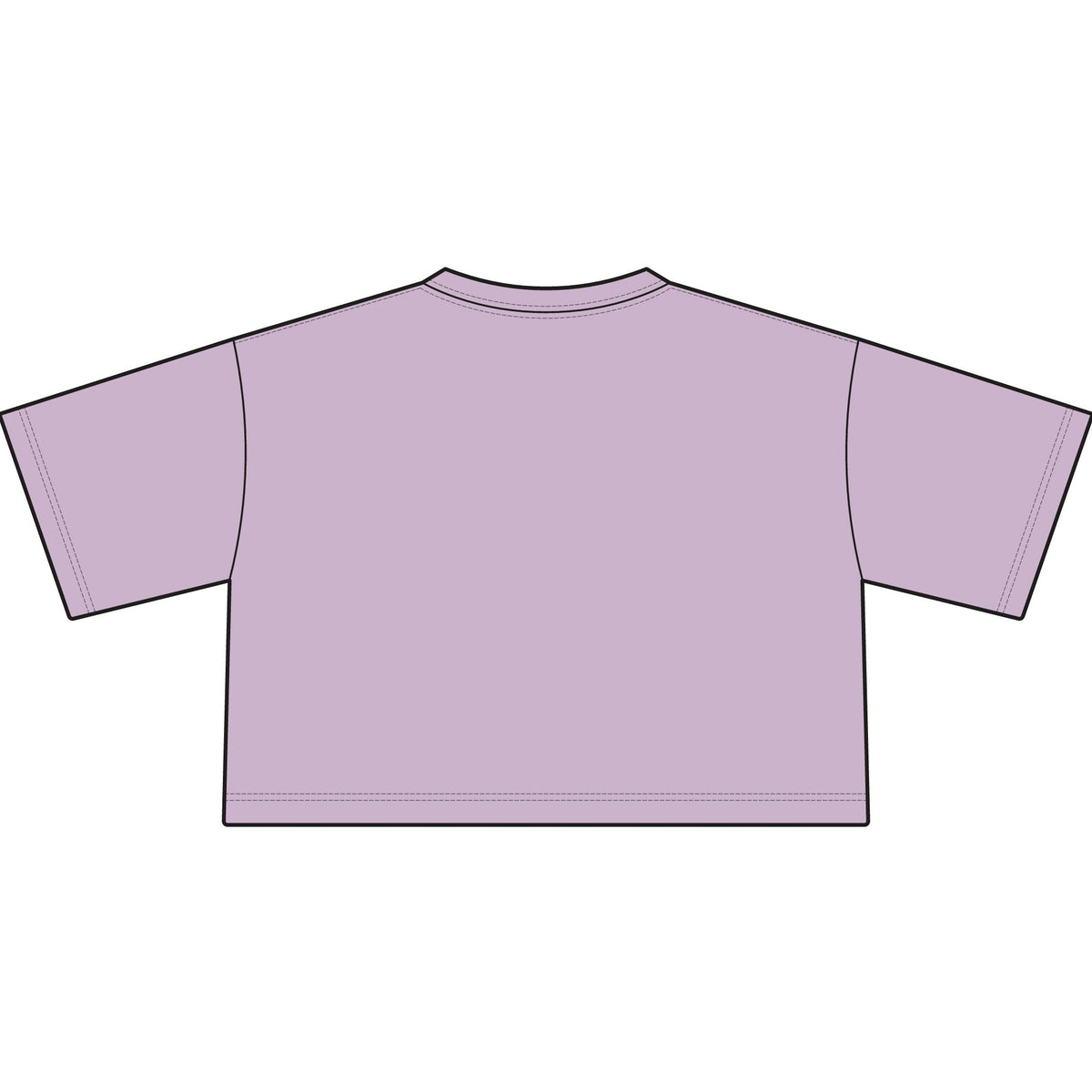 Move Bougie Fitted Crop Tee
