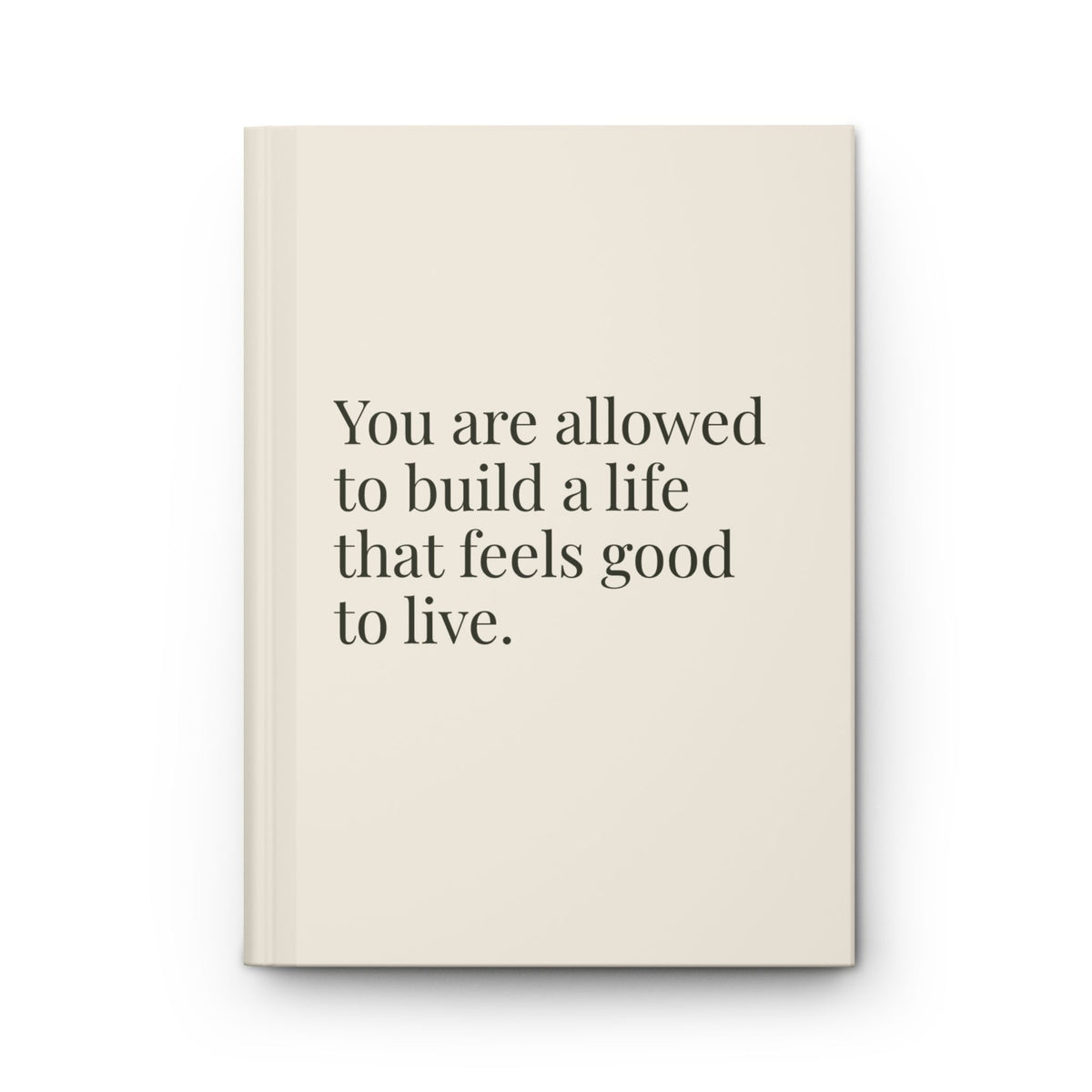 Bougie Mindset Hardcover Journal - Light