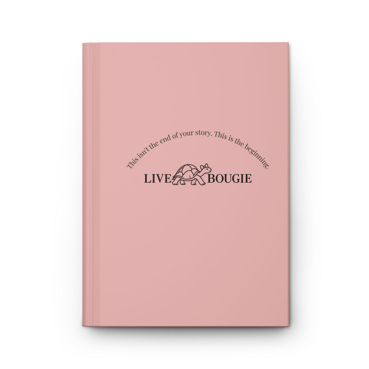 Bougie Mindset Hardcover Journal - Blush
