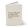 Bougie Mindset Hardcover Journal - Light