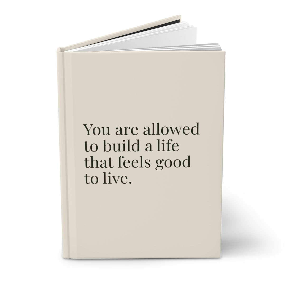 Bougie Mindset Hardcover Journal - Light