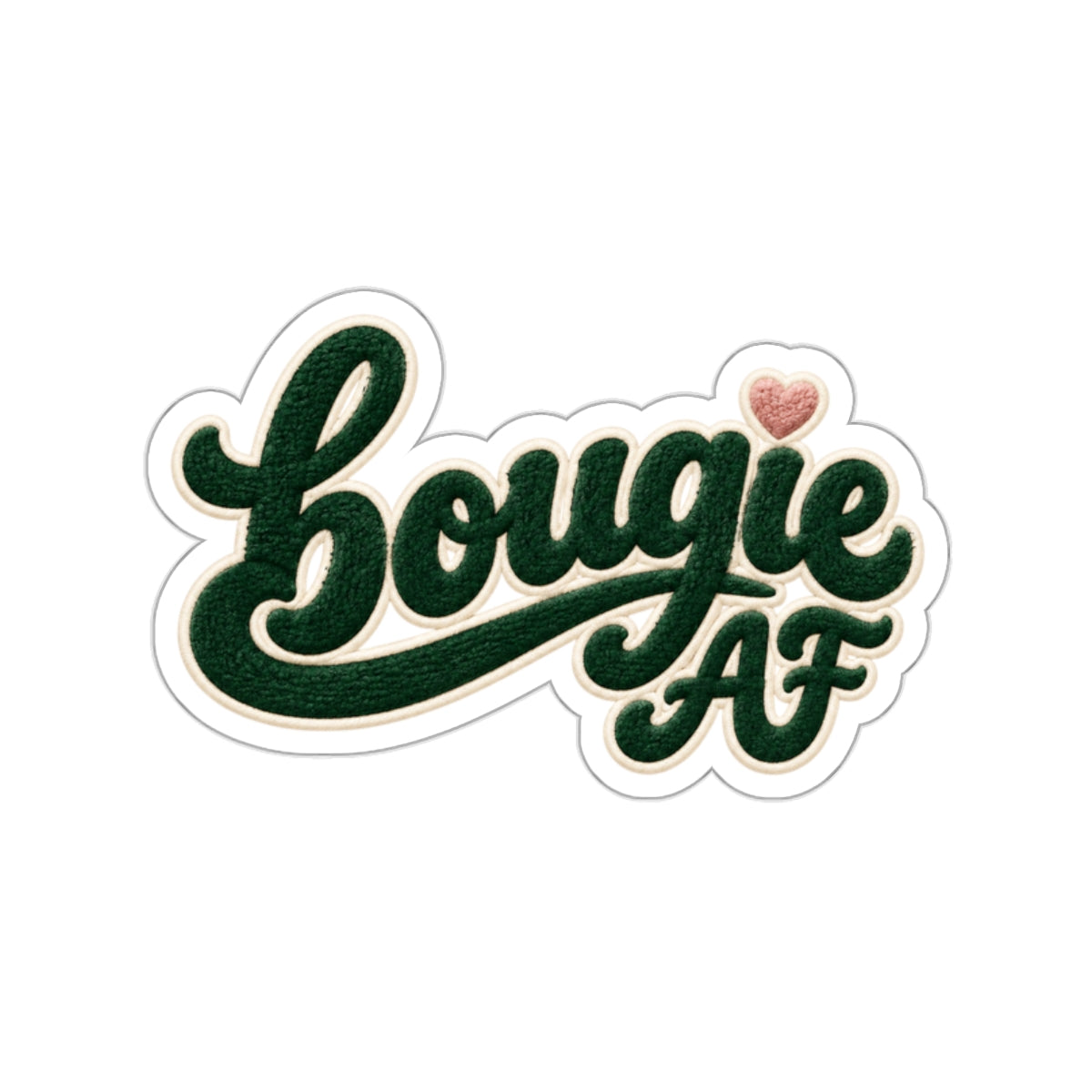 Bougie AF Die-Cut Sticker