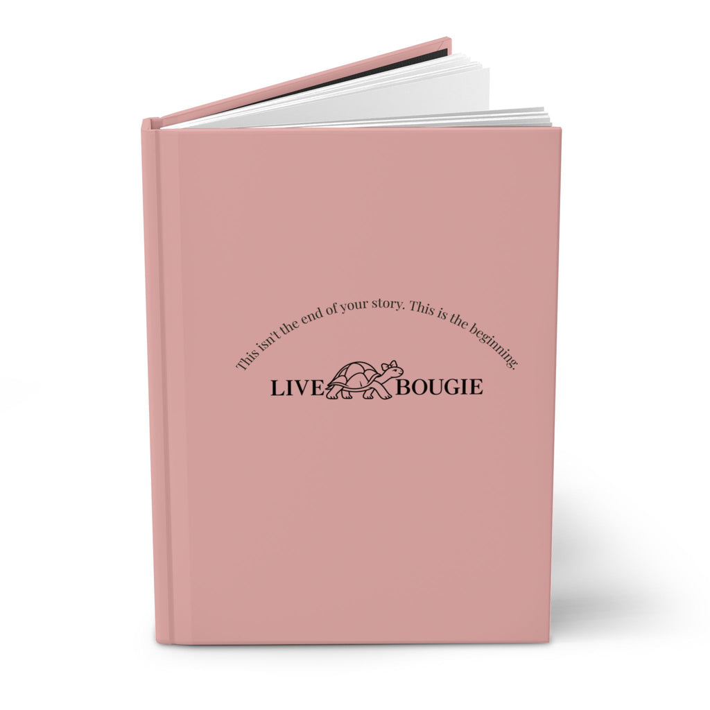 Bougie Mindset Hardcover Journal - Blush