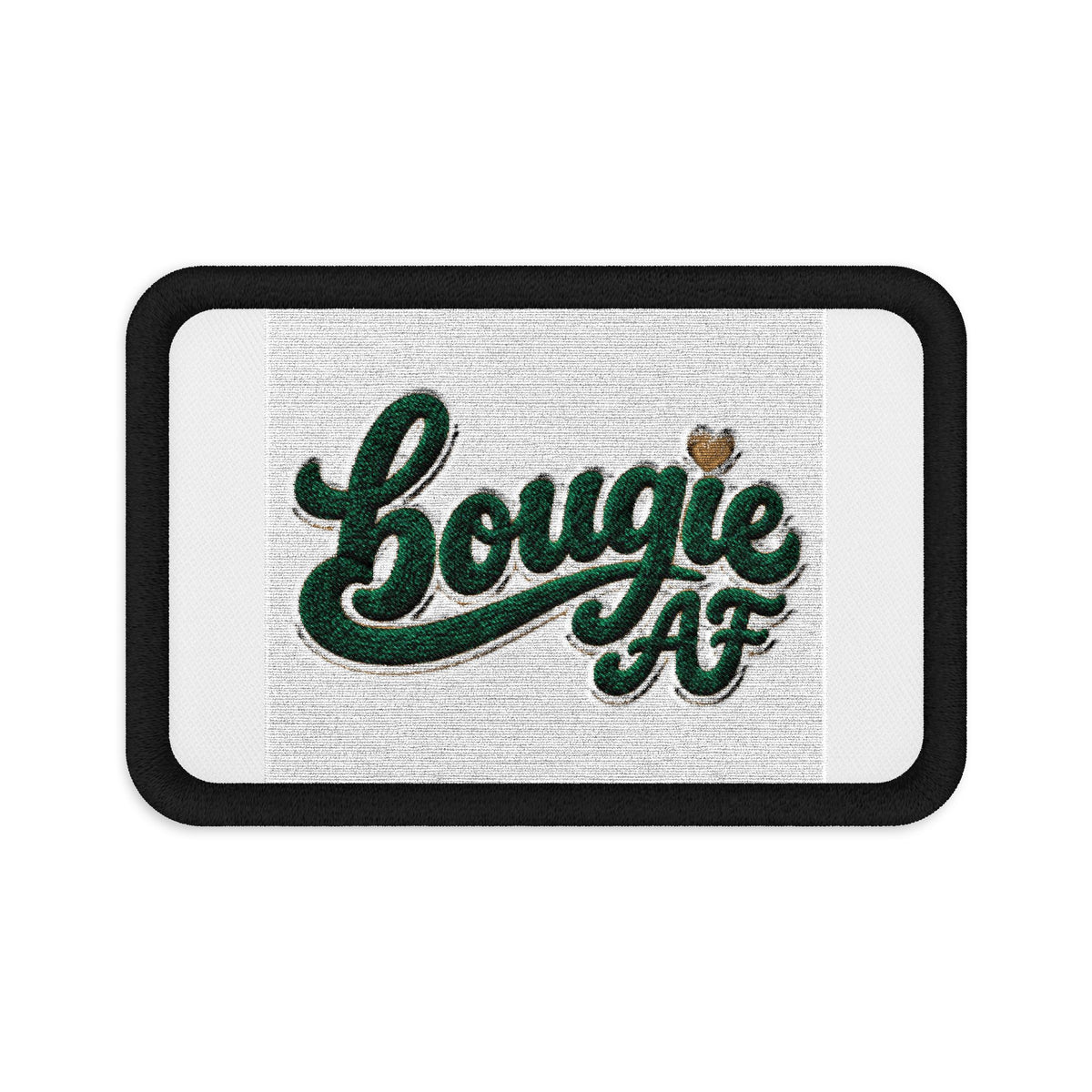 Bougie AF Embroidered Patch