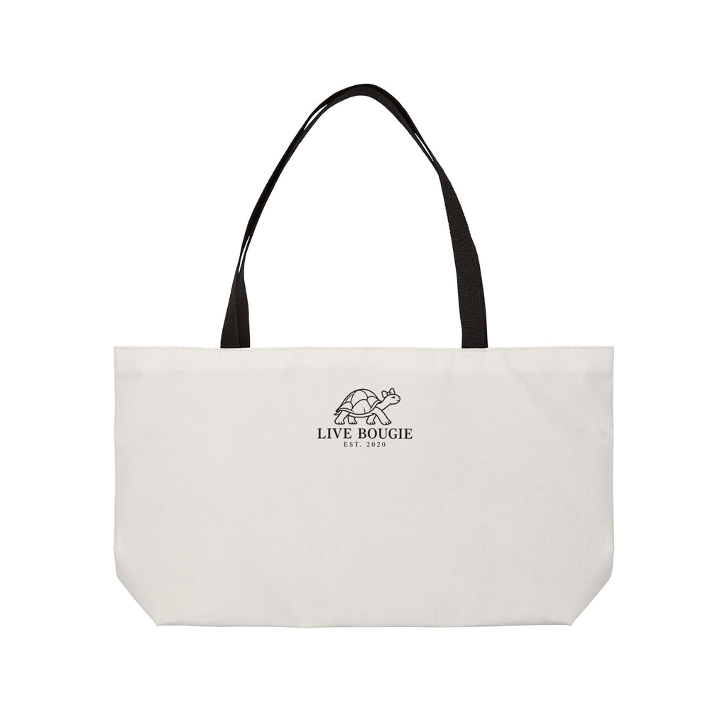 Live Bougie Turtle Weekender Tote Bag
