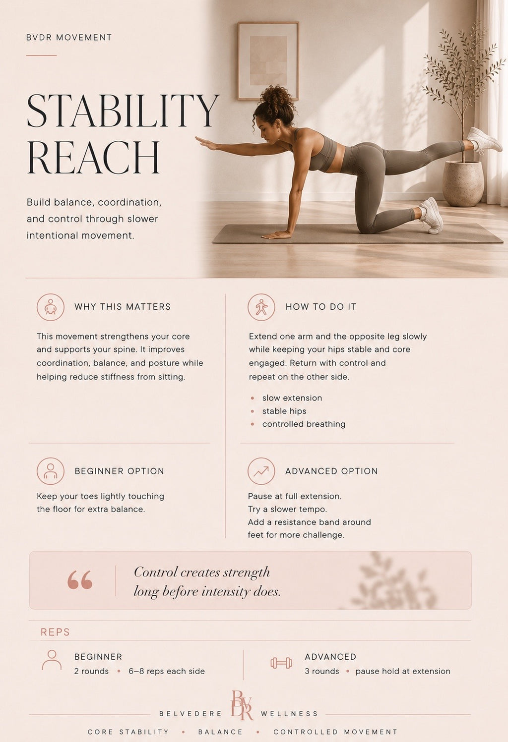 BVDR At-Home Workout & Reset Routine