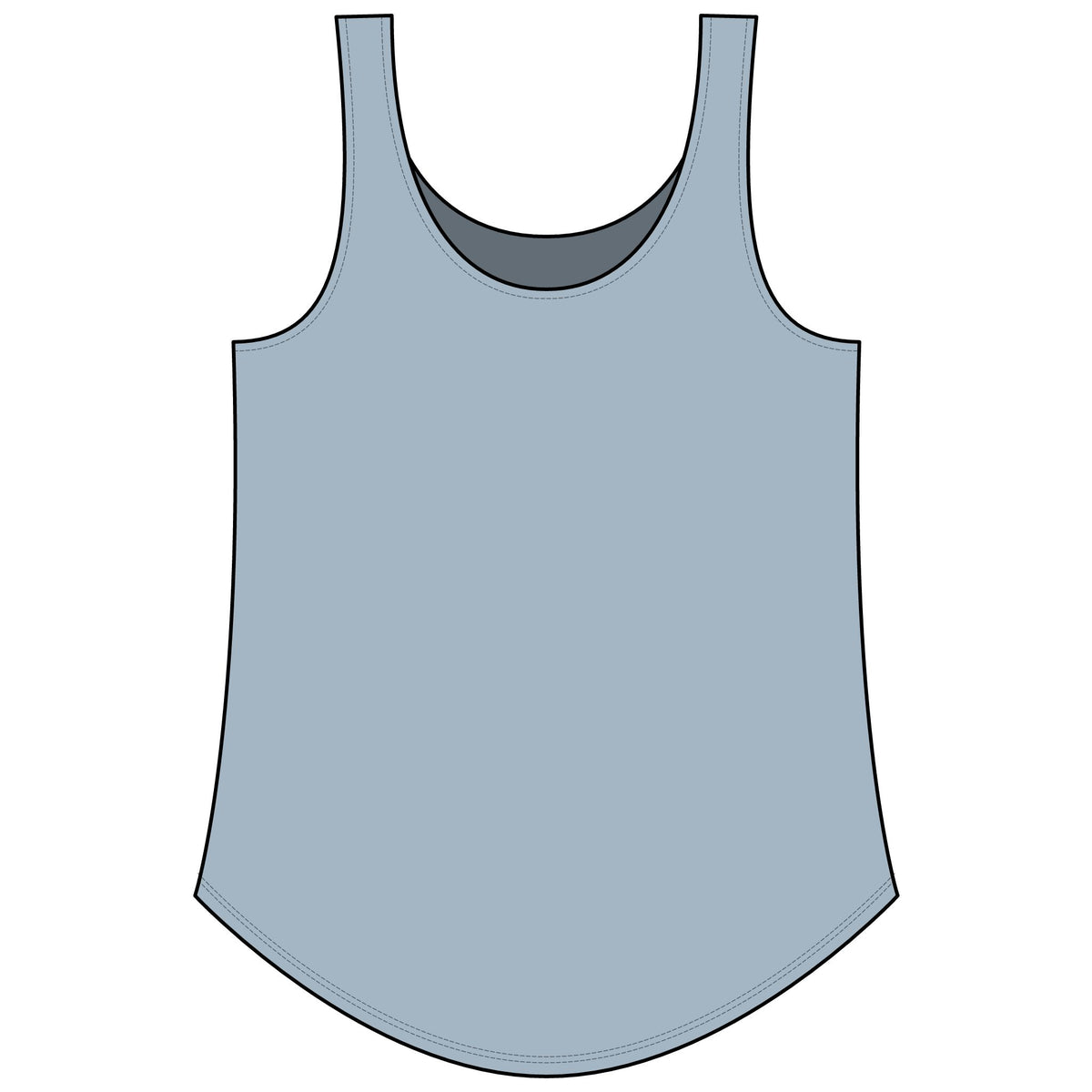 Move Bougie Scoop-Neck Movement Tank