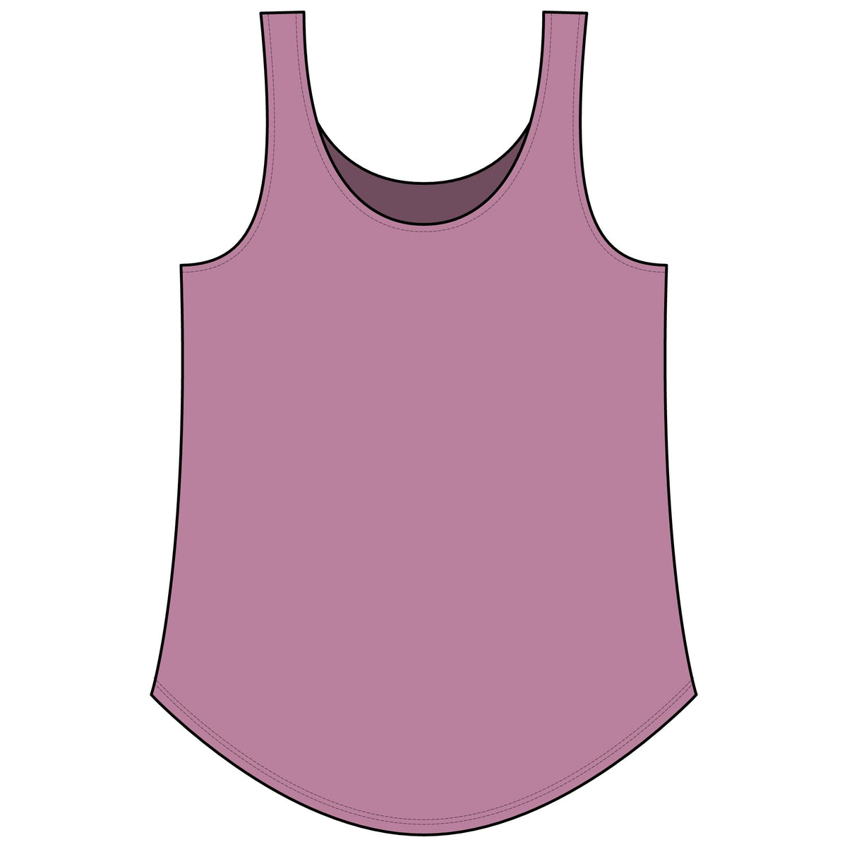 Move Bougie Scoop-Neck Movement Tank