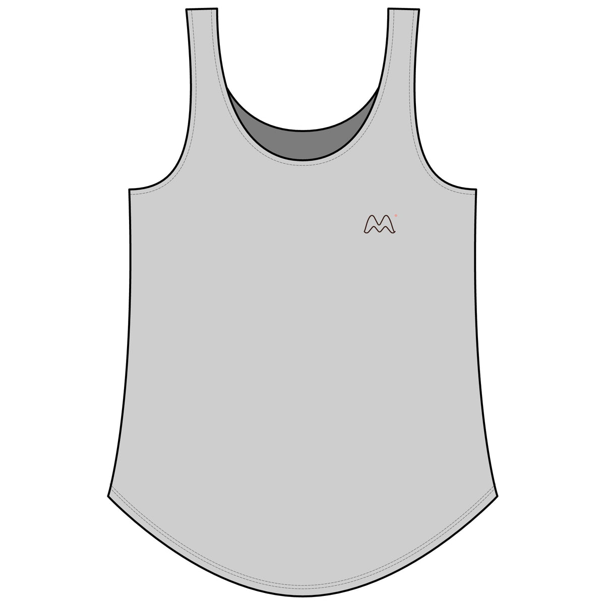 Move Bougie Scoop-Neck Movement Tank