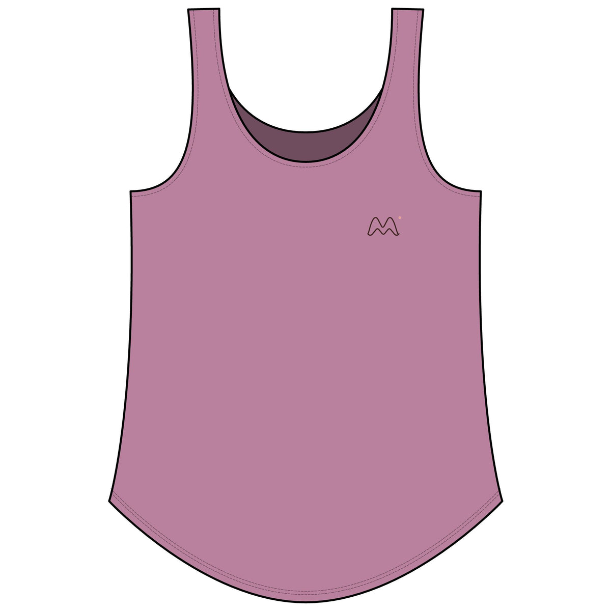 Move Bougie Scoop-Neck Movement Tank