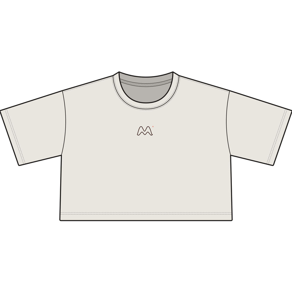 Move Bougie Fitted Crop Tee