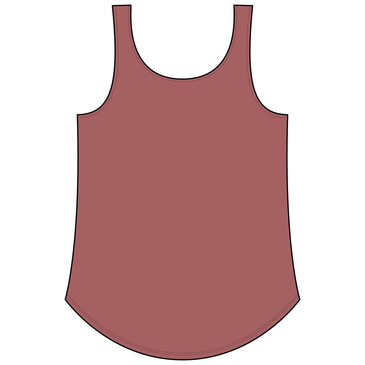 Move Bougie Scoop-Neck Movement Tank