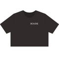 Bougie Crop Tee — Women's Stone Wash Cropped T-Shirt