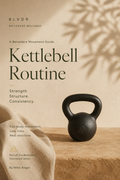The BVDR Kettlebell Program cover: at-home kettlebell training for women, no gym required.