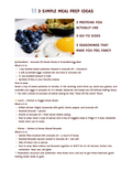 Meal Prep KickStart for the BusyBody